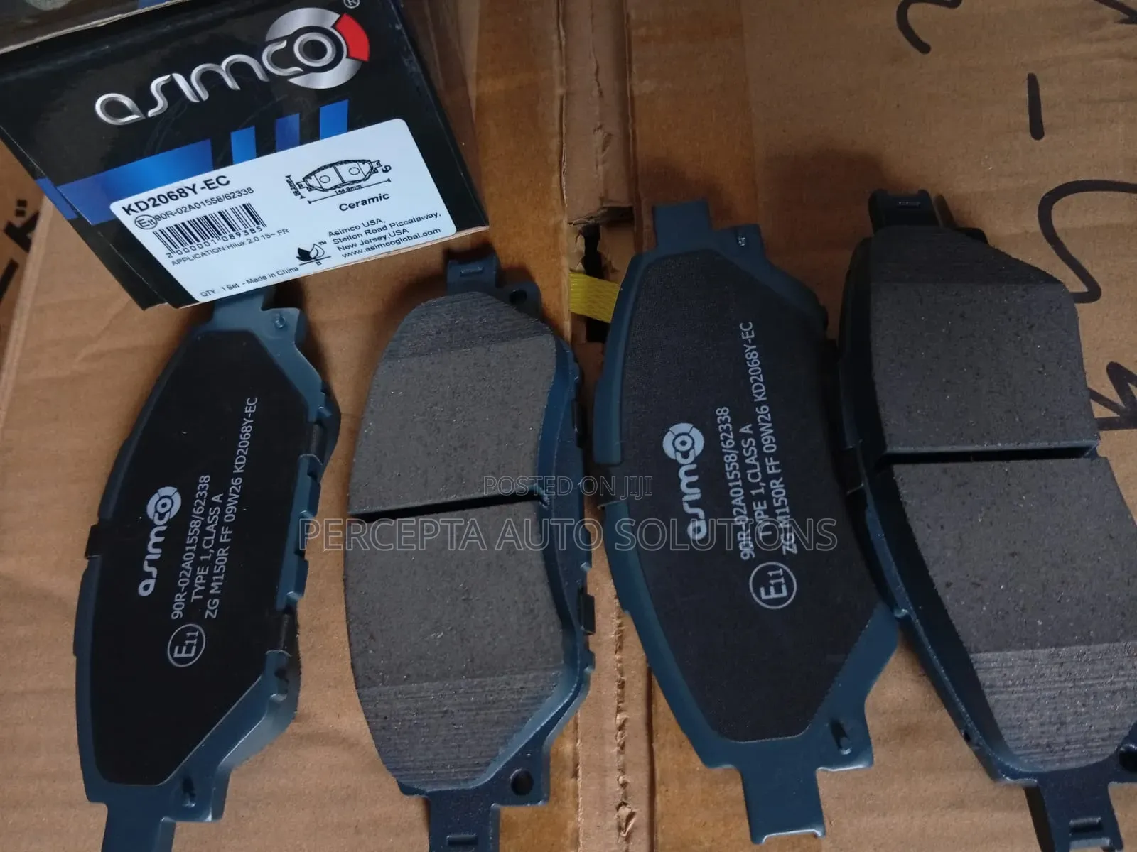 Toyota Hilux Vigo 2015+ Front Brake Pads KD2068