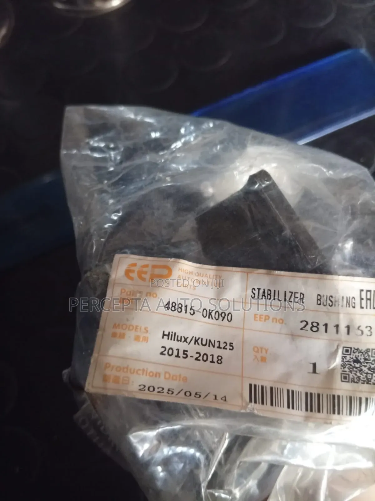 Toyota Hilux, Fortuner Front Stabilizer D-Bush 48815-0k090