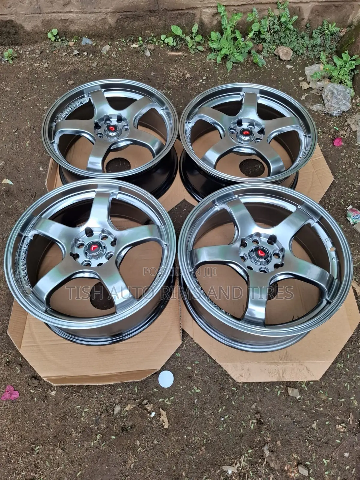 Advan Racing 17 Inch Rims Set 4*100/4*114.3