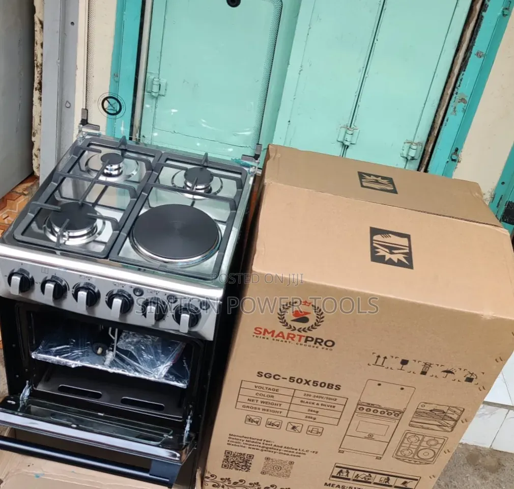 Smartpro SGC-50X50BS Free Standing Cooker,