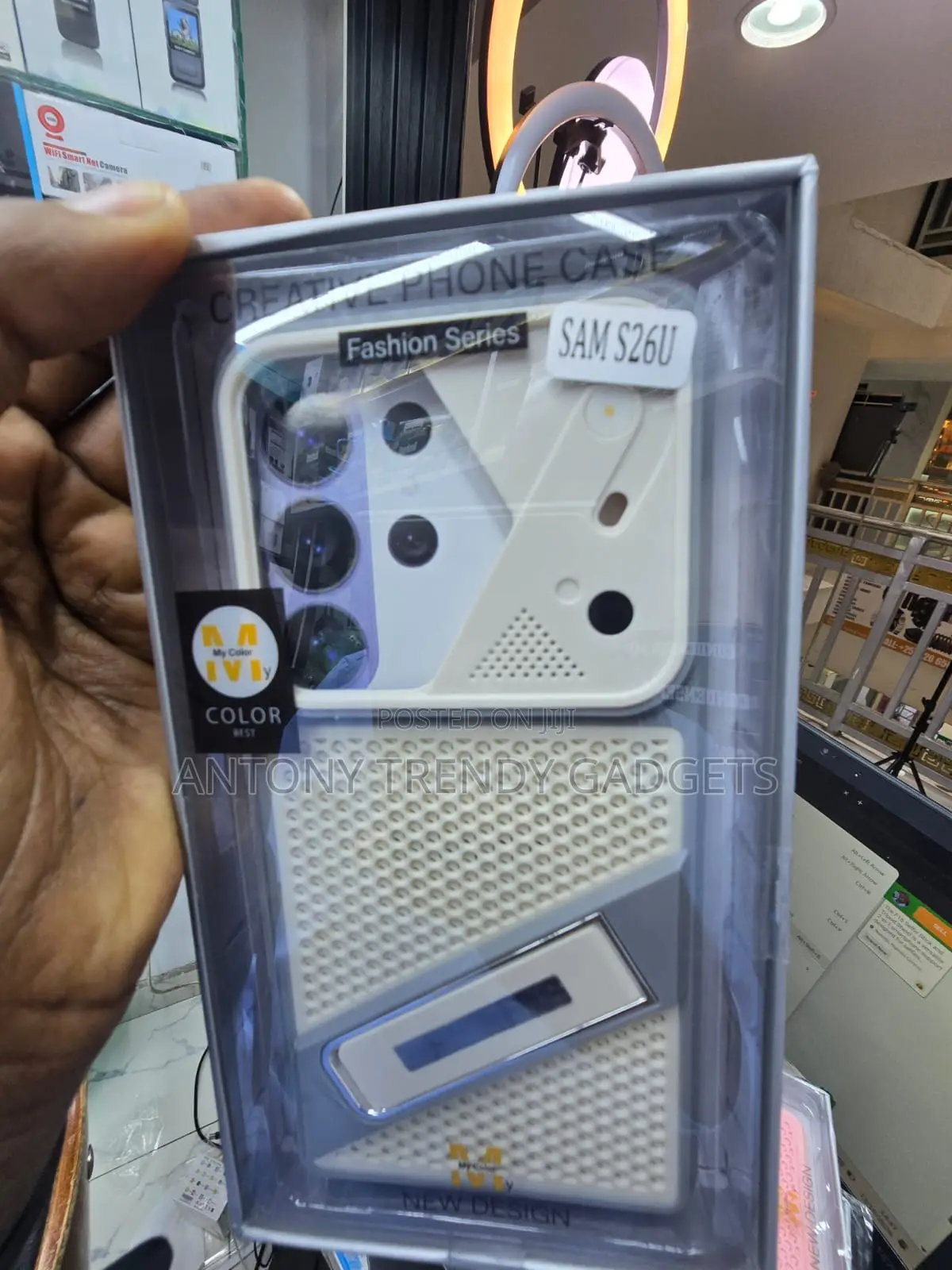 Samsung Galaxy Rugged Heat Dissipation Cover With Phone Stand