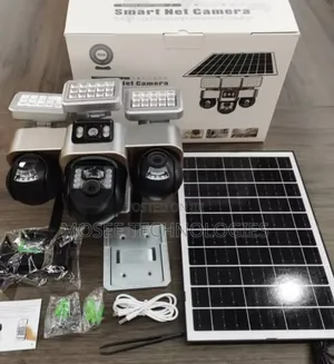 VTS-30A Triple Lens WiFi Security Camera With Street Light