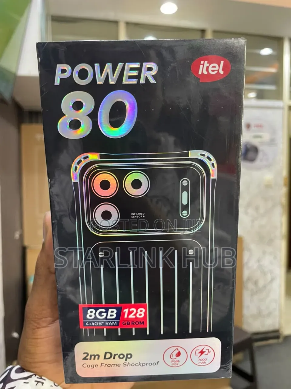 New Itel Power 80 128 GB