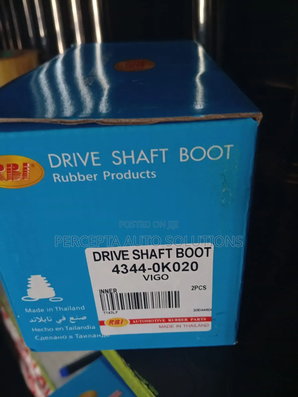 Toyota Hilux Vigo, Fortuner Inner/Outer Drive Shaft Boot 43448-0k020