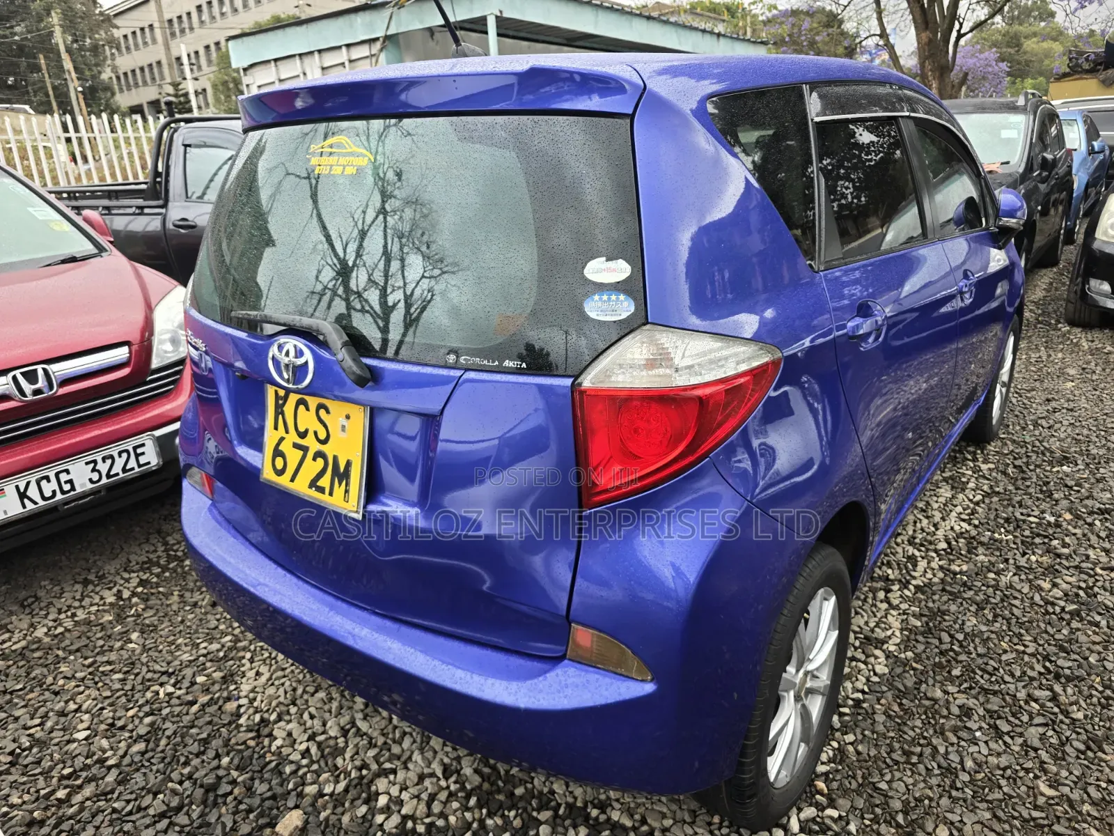 Toyota Ractis 1.5 FWD 2011 Blue