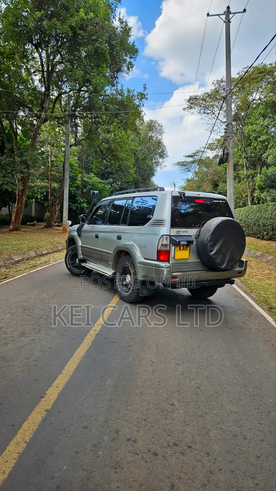 Toyota Land Cruiser Prado 3.0 TD 1999 Brown