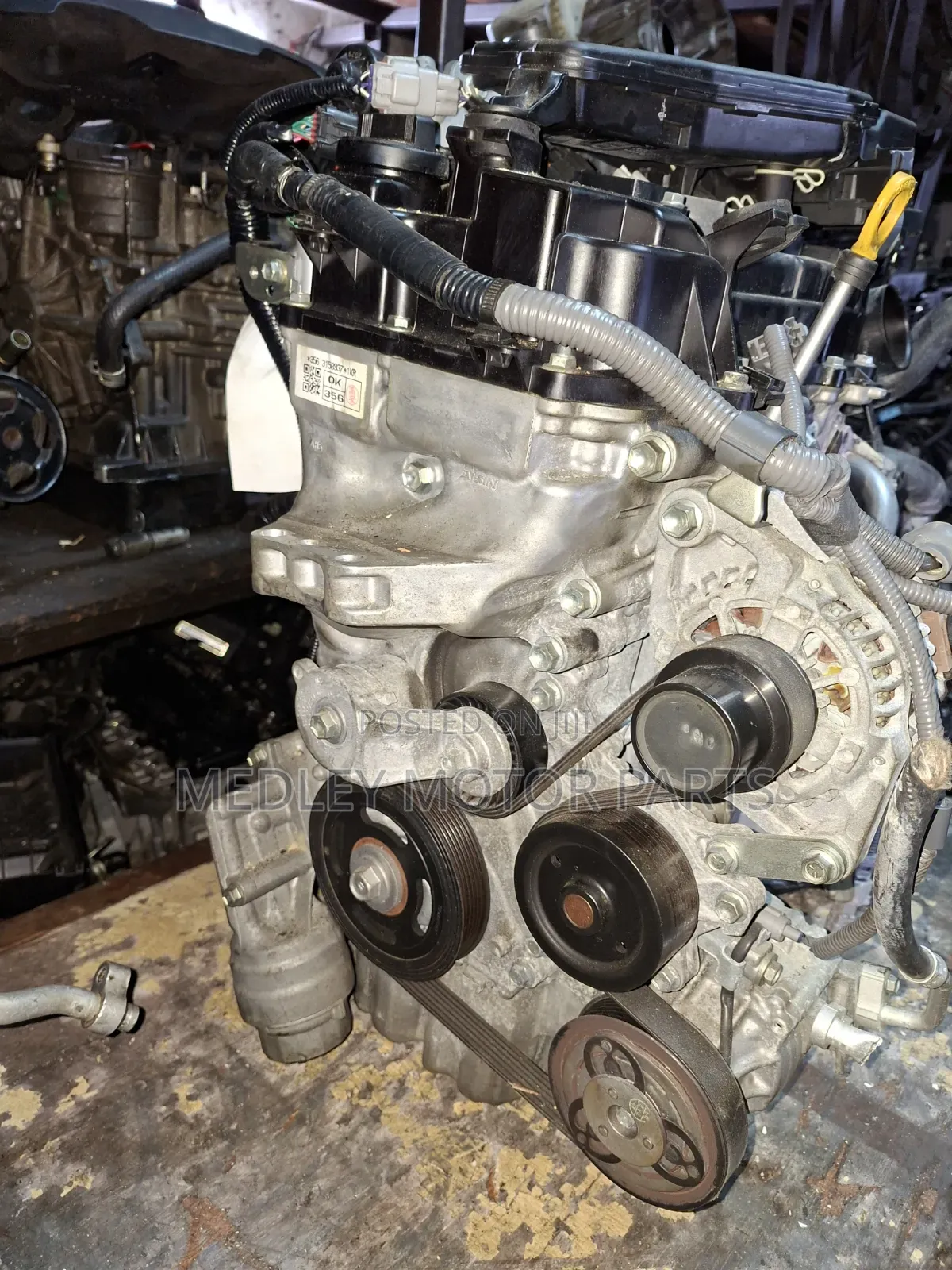 Toyota 1kR Passo Engine