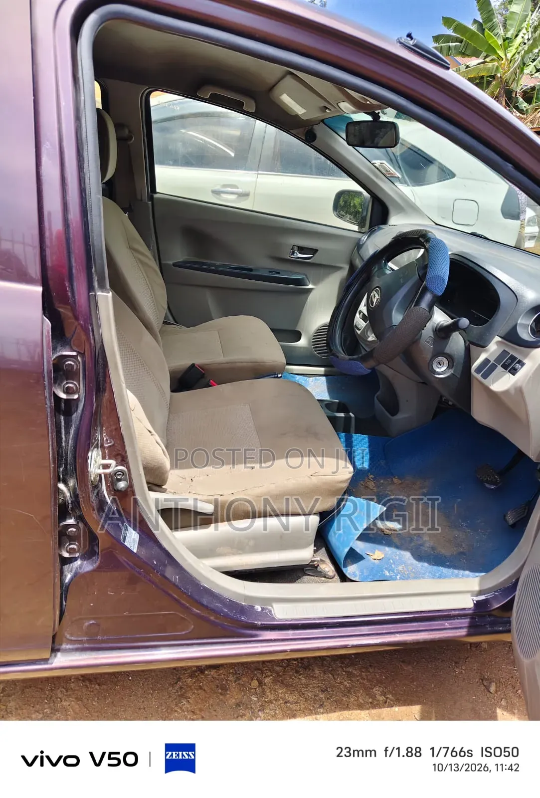 Daihatsu Mira 2014 Burgundy