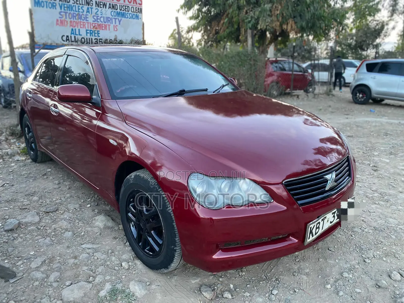 Toyota Mark X 2.5 RWD 2005 Red