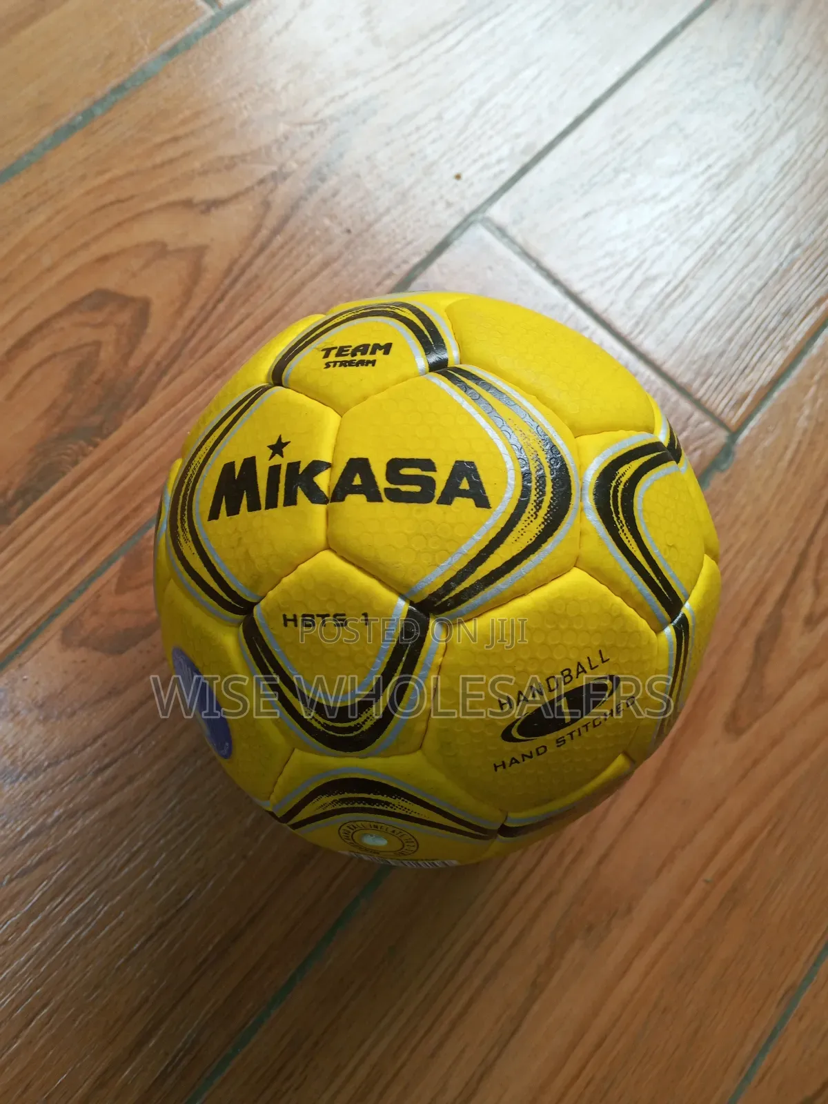 Handball Size 1 – Hand Stitched Training Ball Yellow/Blue