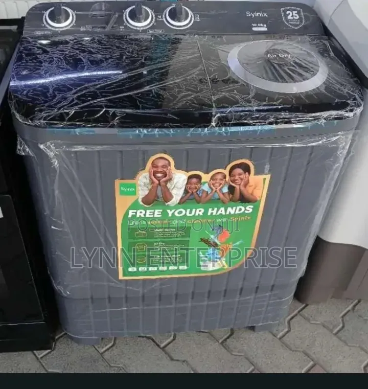 Syinix 10kgs Top Load Twin Tub Washing Machine