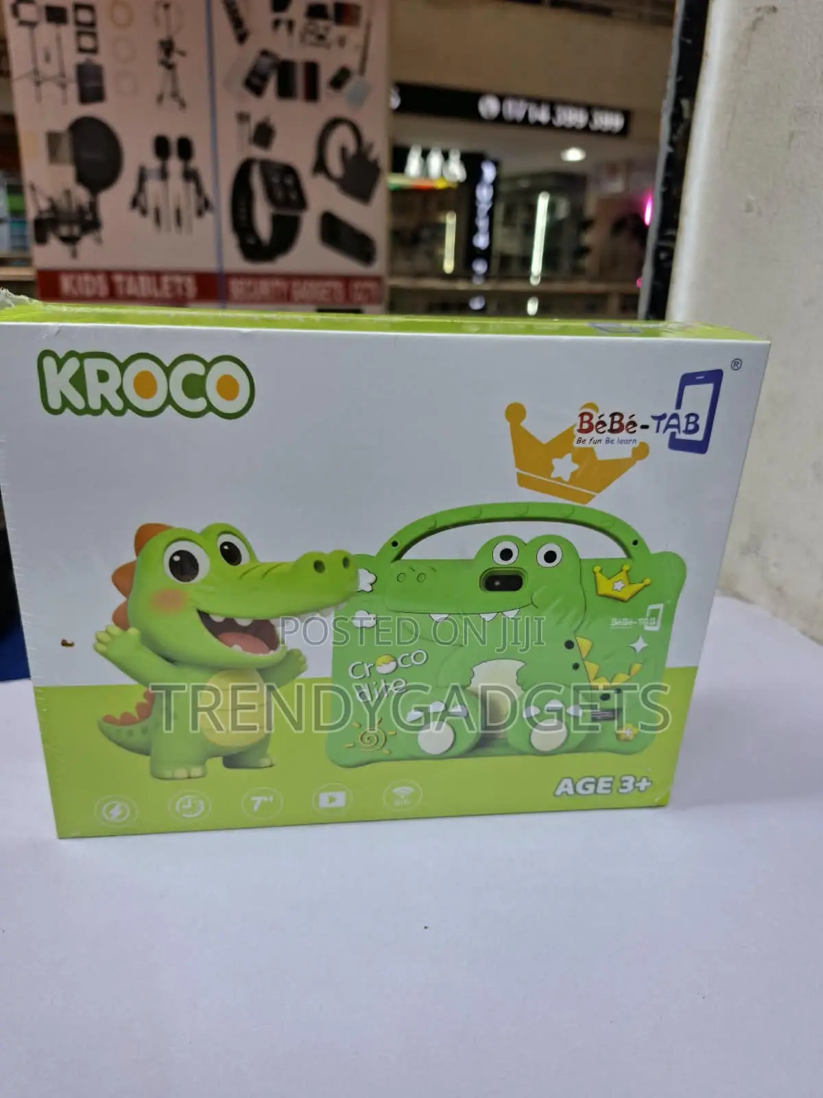 BEBE Tab Kroco Kids Digital Learning Tablet With WiFi and Games