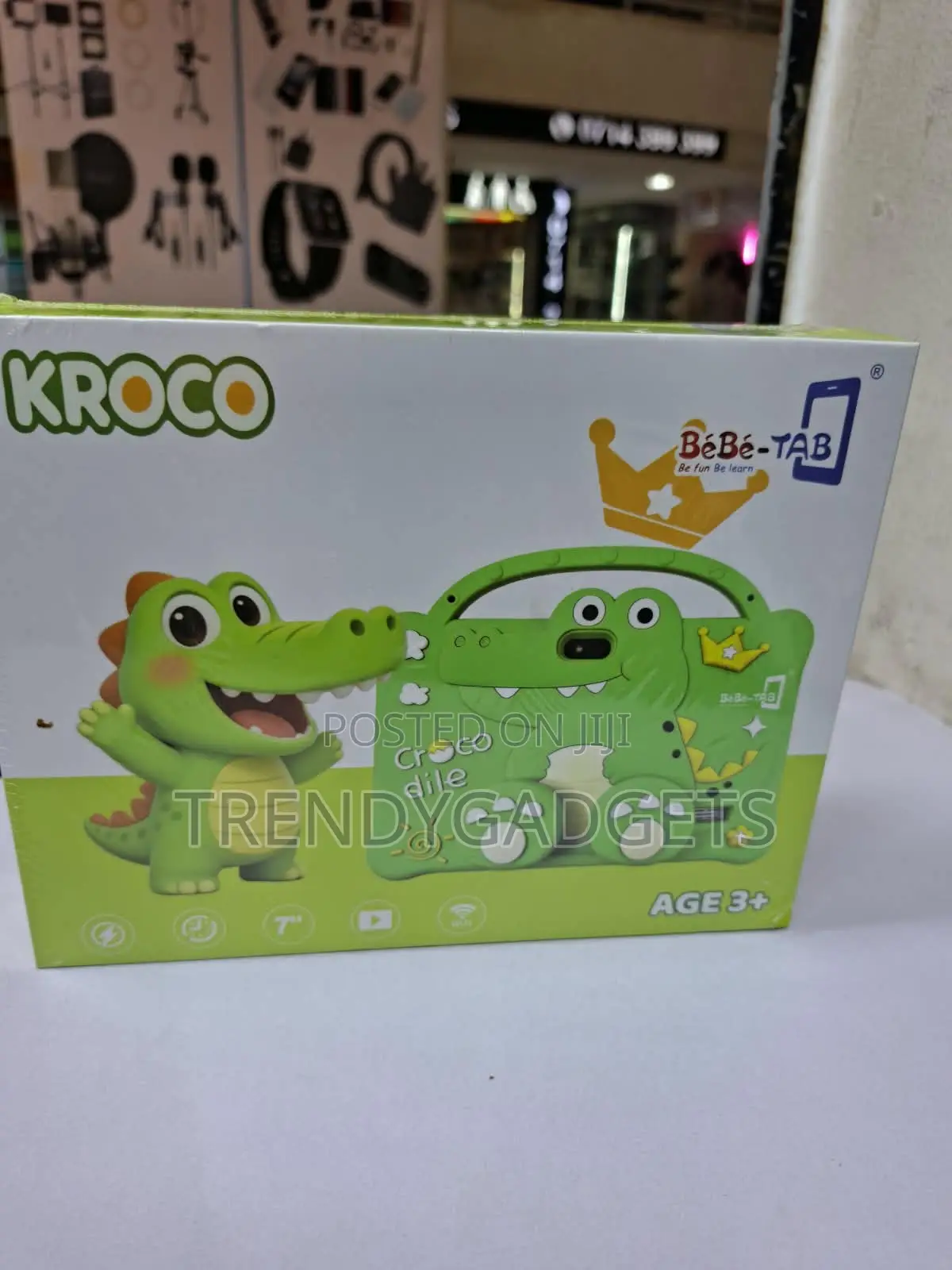 BEBE Tab Kroco Children's Learning Tablet for Education and Gaming