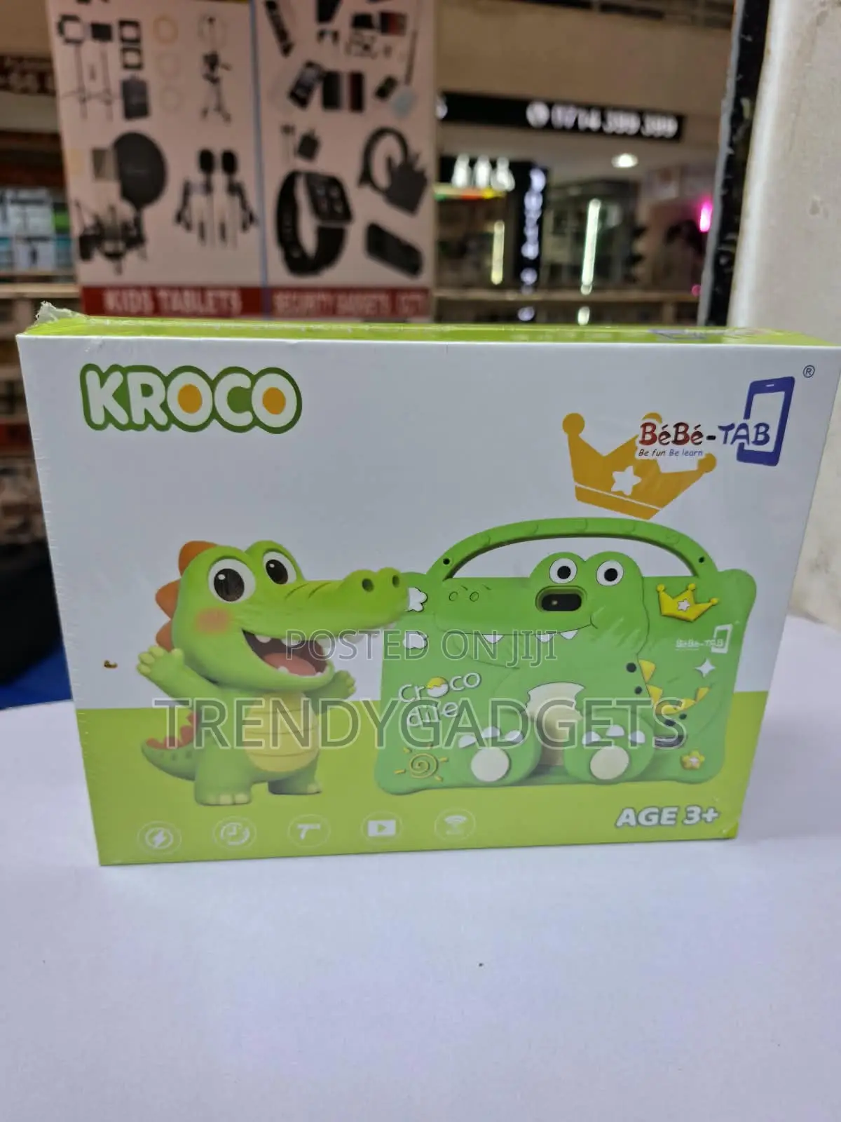 BEBE Tab Kroco Children's Learning Tablet for Education and Gaming