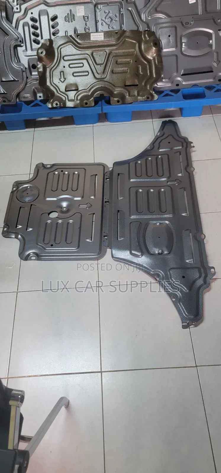 Audi A4 Heavy-Duty Steel Engine Sump Guard and Gearbox Skid Plate