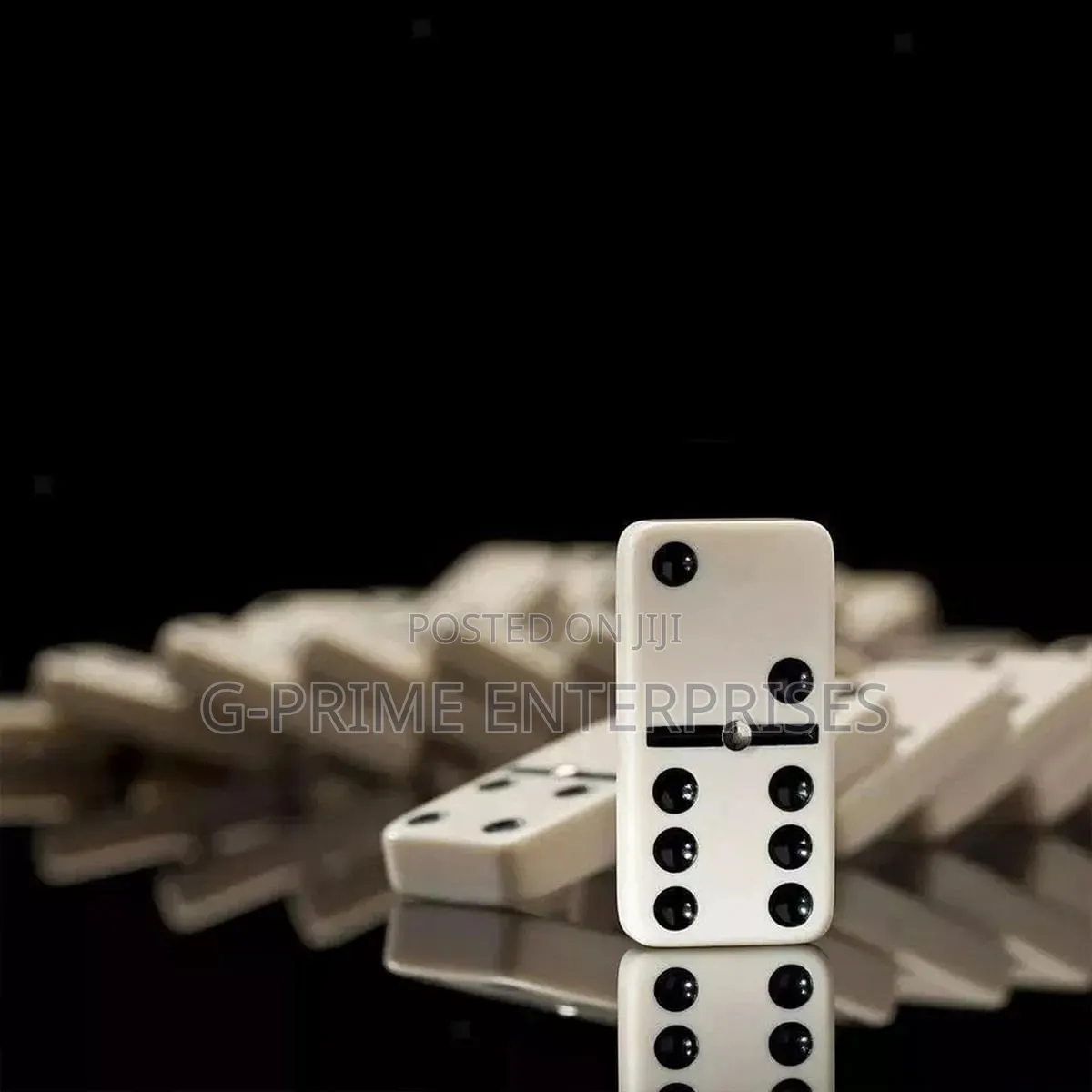 Wooden Case Dominoes