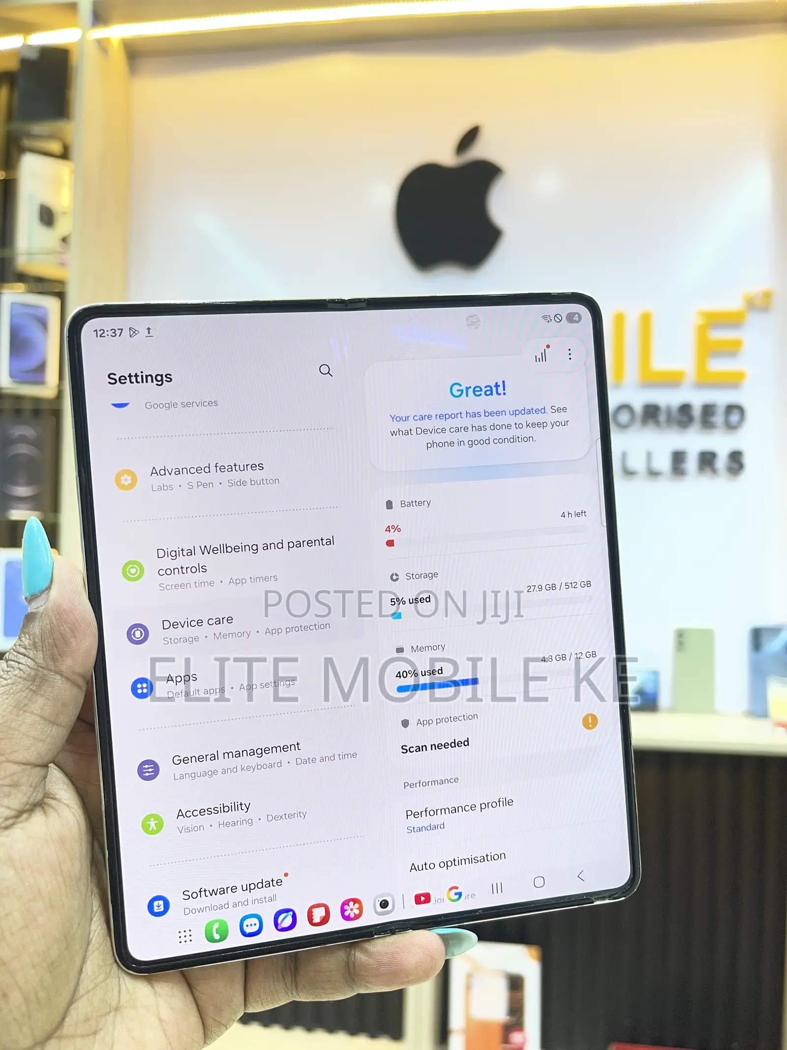 Samsung Galaxy Z Fold 5 512 GB White