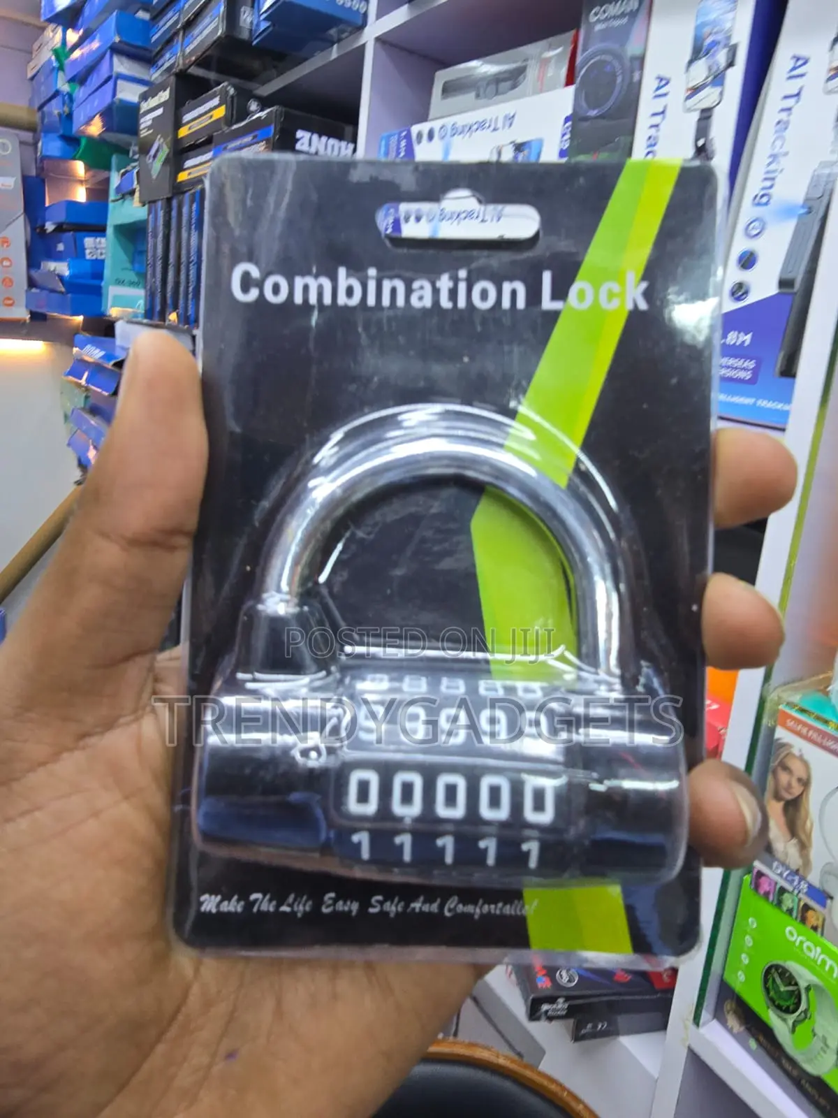 Universal Password Padlock for Bags, Gates, Gym and Travel