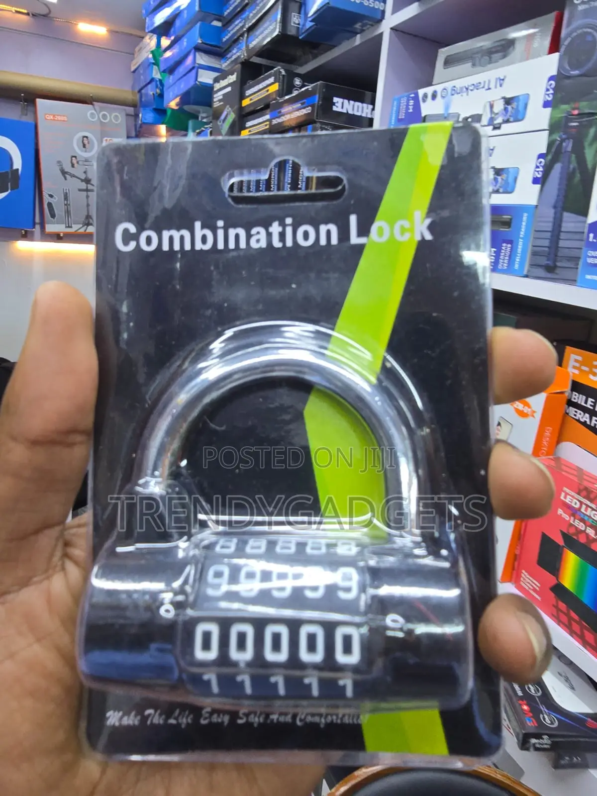 Universal Password Padlock for Bags, Gates, Gym and Travel