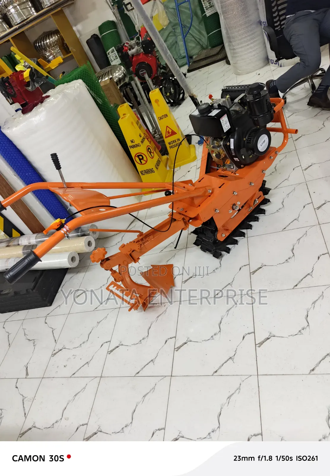Heavy Duty Chain Tiller