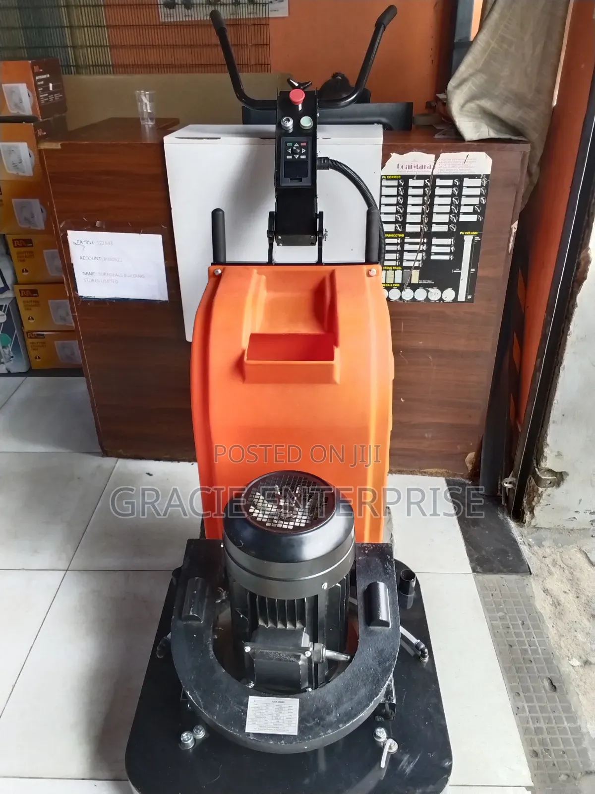 Industrial Concrete and Terrazzo Floor Grinder