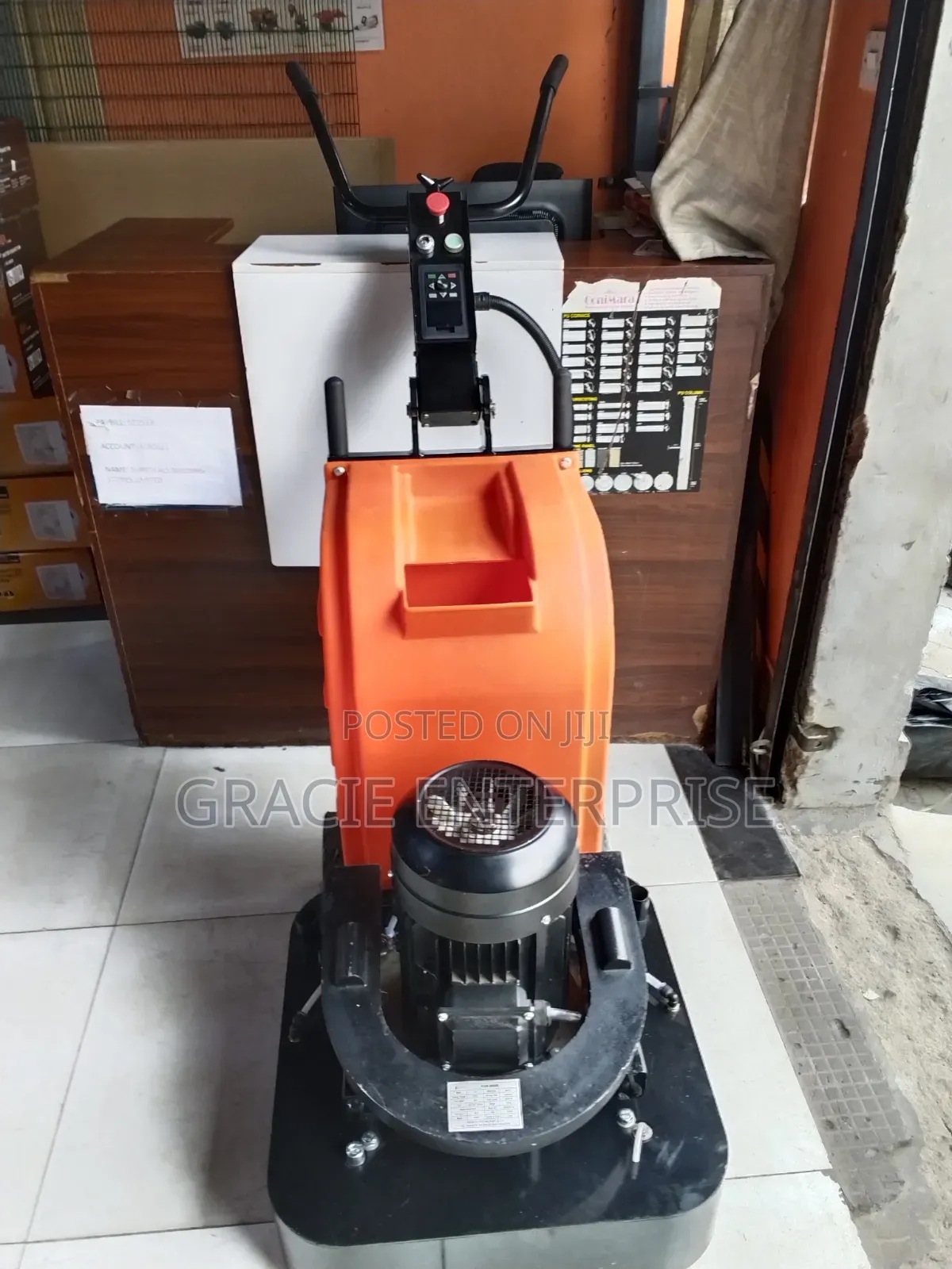 Industrial Concrete and Terrazzo Floor Grinder