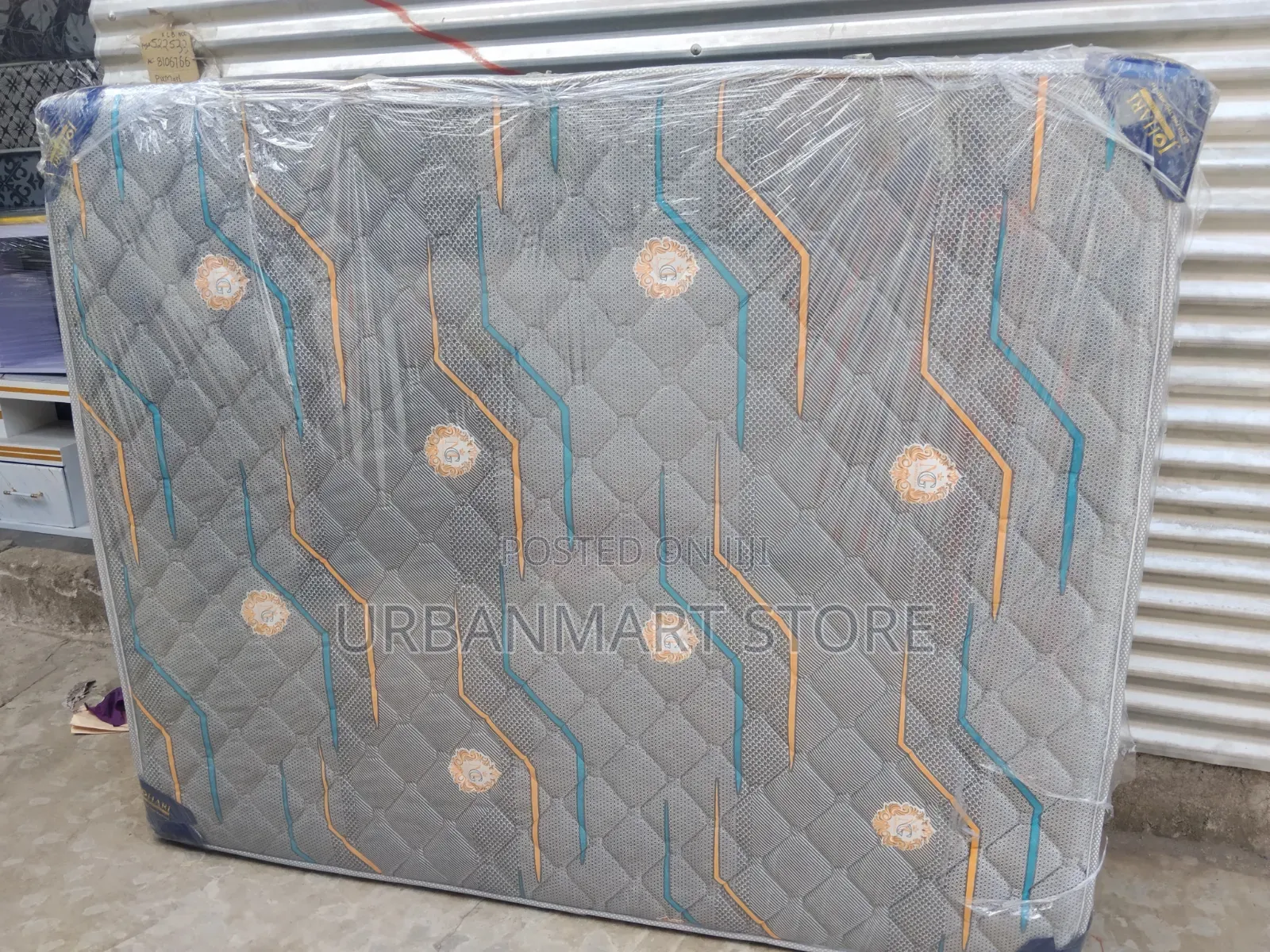 8 Inch High Density Johari Quilted Mattress 5×6, Non Sinking