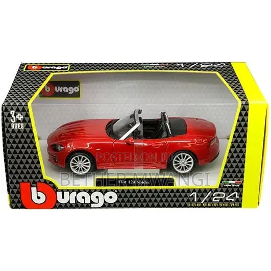 1:24 - FIAT 124 SPIDER Die Cast in Kenya