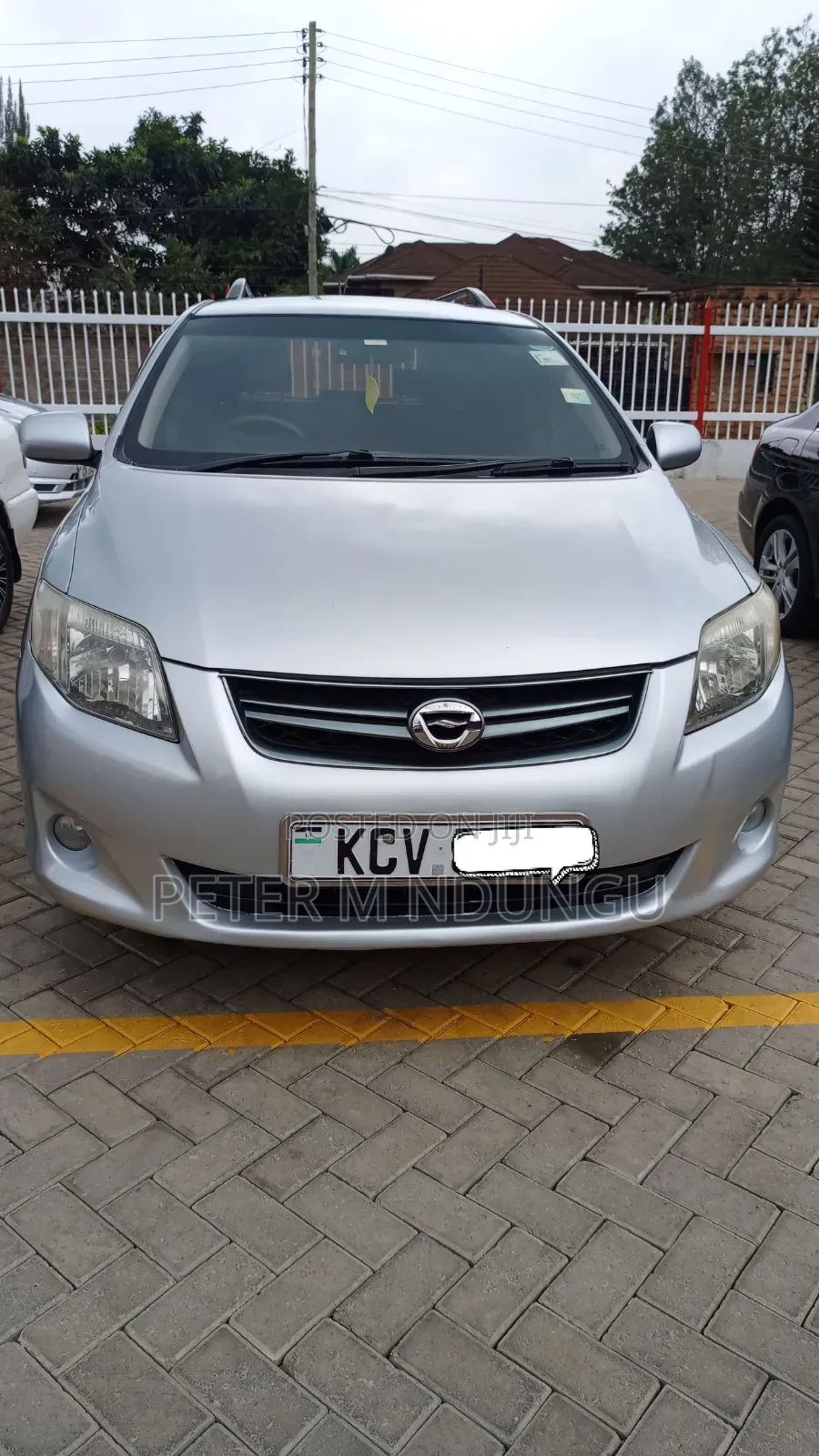 Toyota Corolla Fielder 2012 Silver