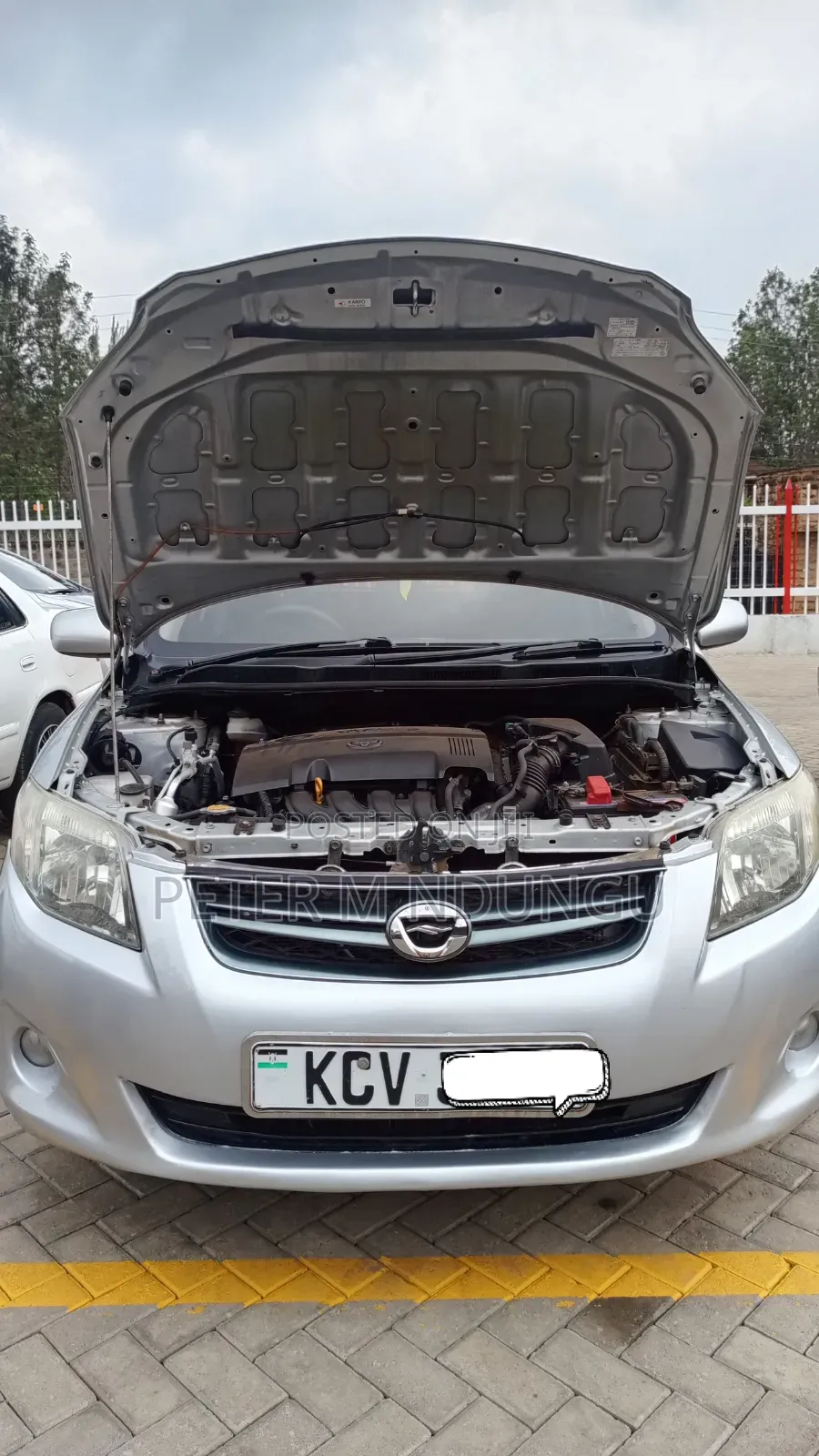 Toyota Corolla Fielder 2012 Silver