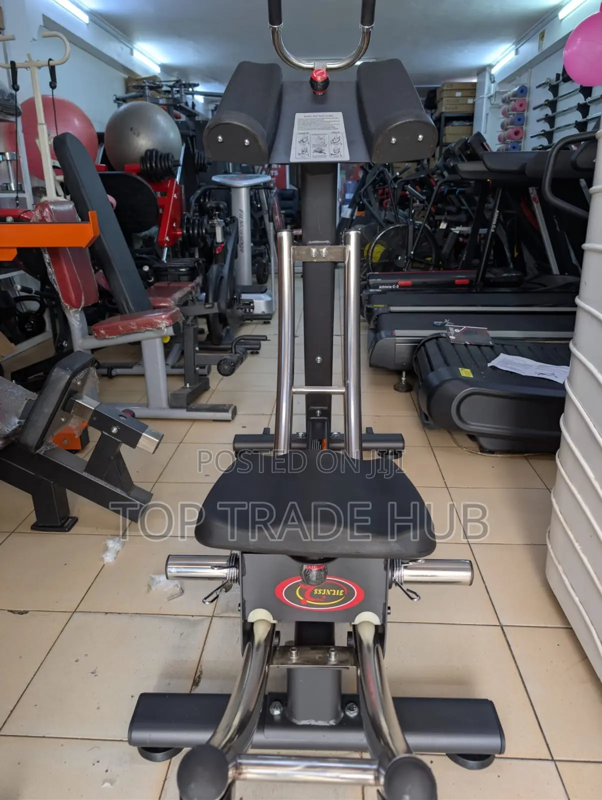 Heavy-Duty Commercial Gym Abs Coaster Machine