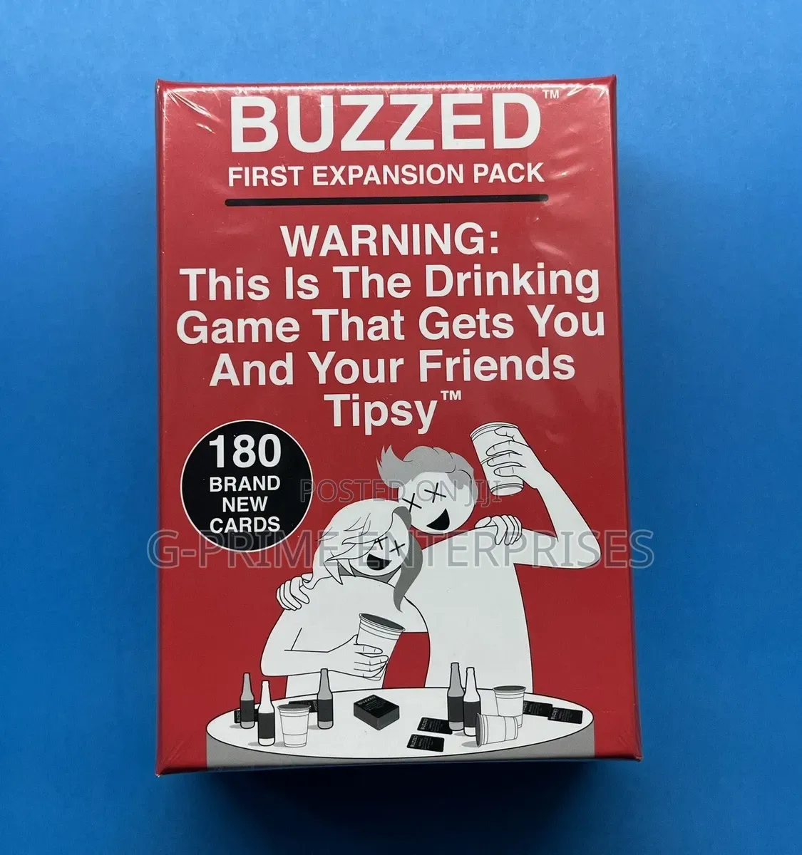 Buzzed Drinking Card