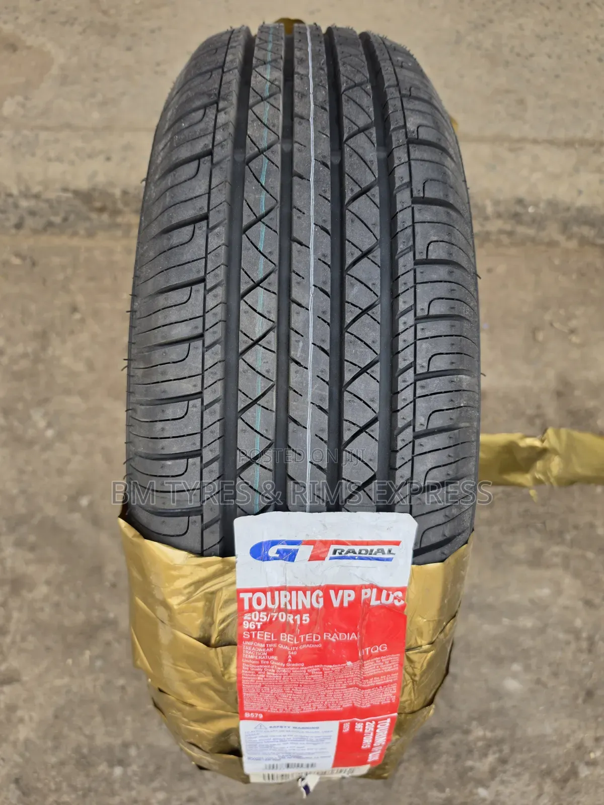 205 /70 R15 GT TIRES (Indenesia)