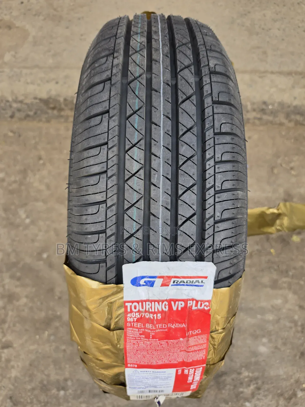 205 /70 R15 GT TIRES (Indenesia)