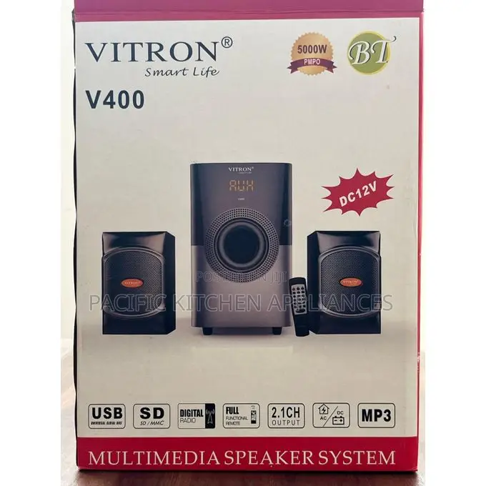 Vitron V400 2.1 Inch Bluetooth Speaker System.