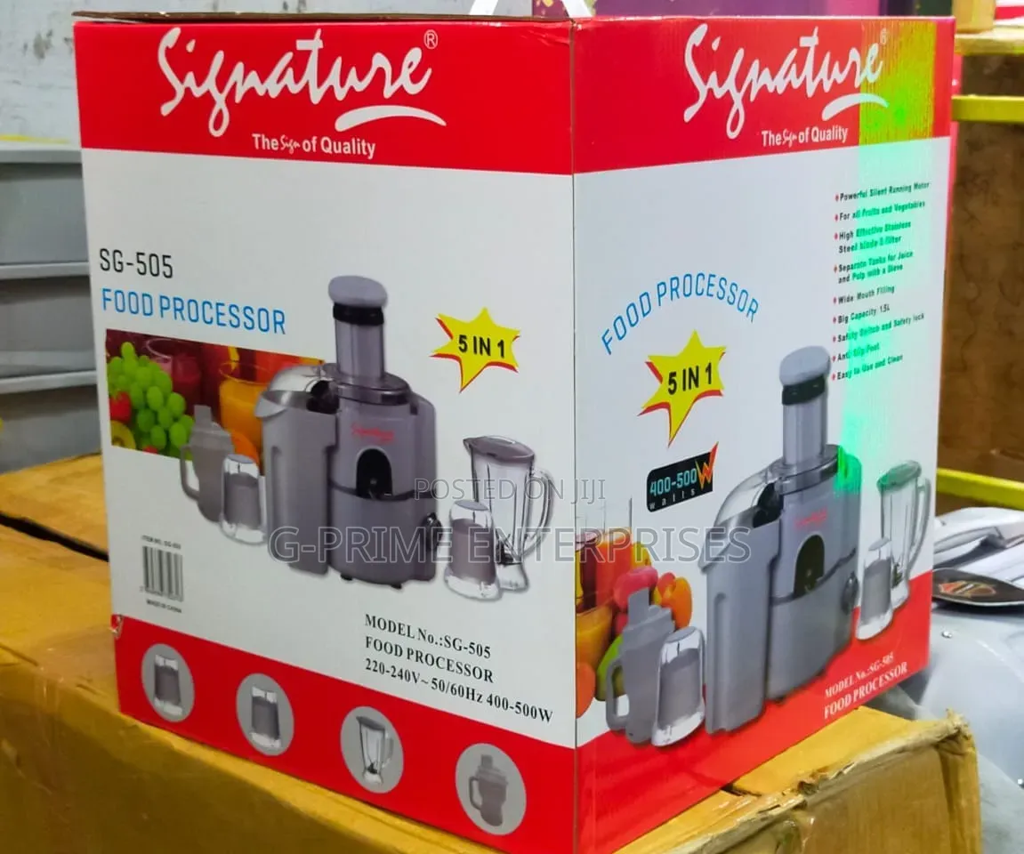 5-in-1 Food Process Multifunction 5-in-1 Food Processor