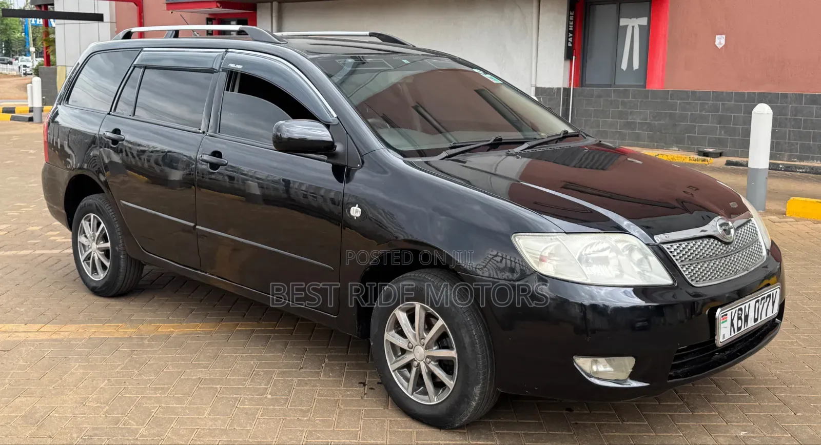 Toyota Corolla Fielder 1.5 Petrol FWD 2006 Black