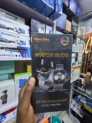 HainoTeko Watch Buds 2-in-1 Smartwatch With Bluetooth Calling