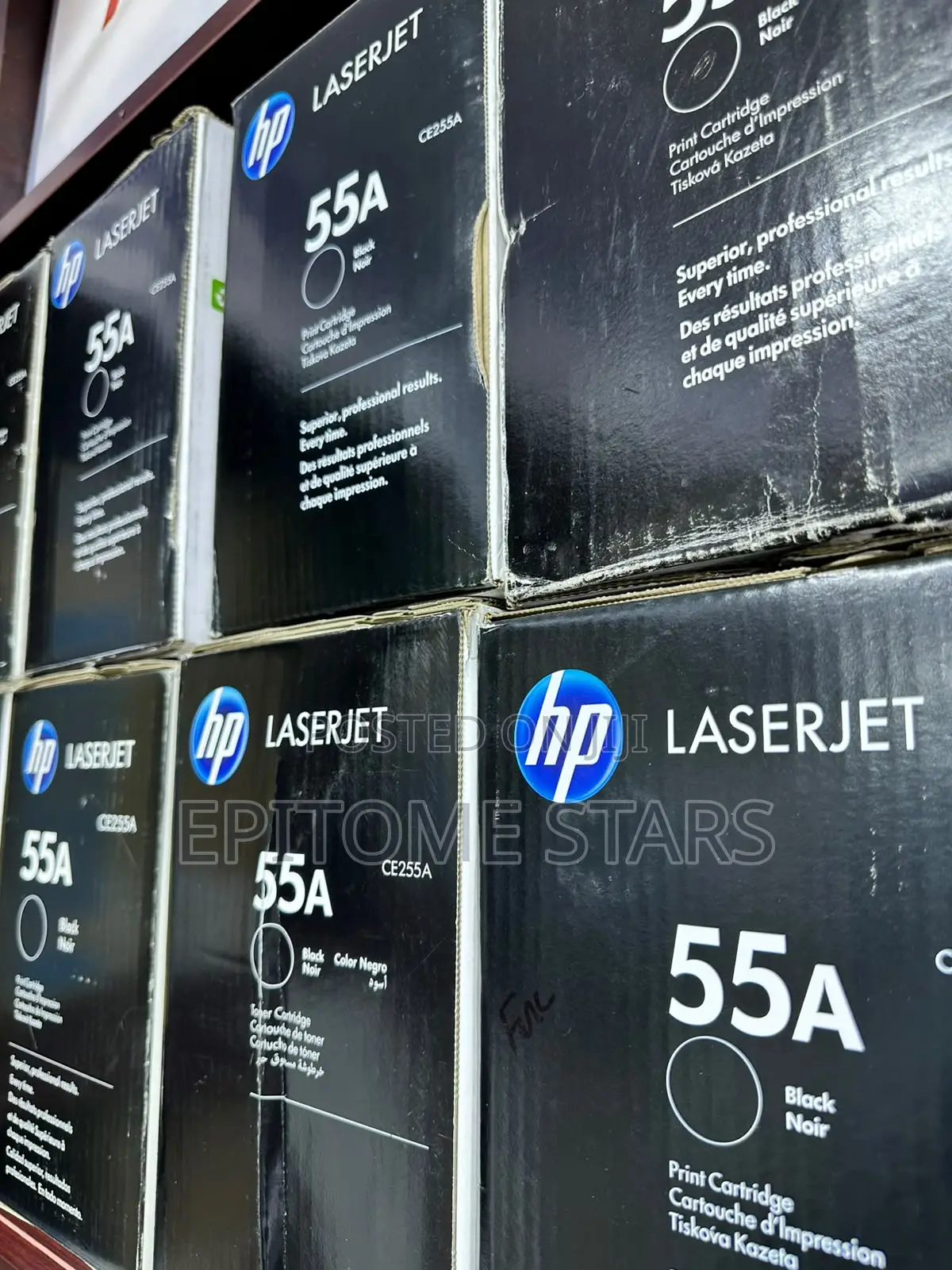 HP 55a Black Toner Cartridge (Ce255a) Pure