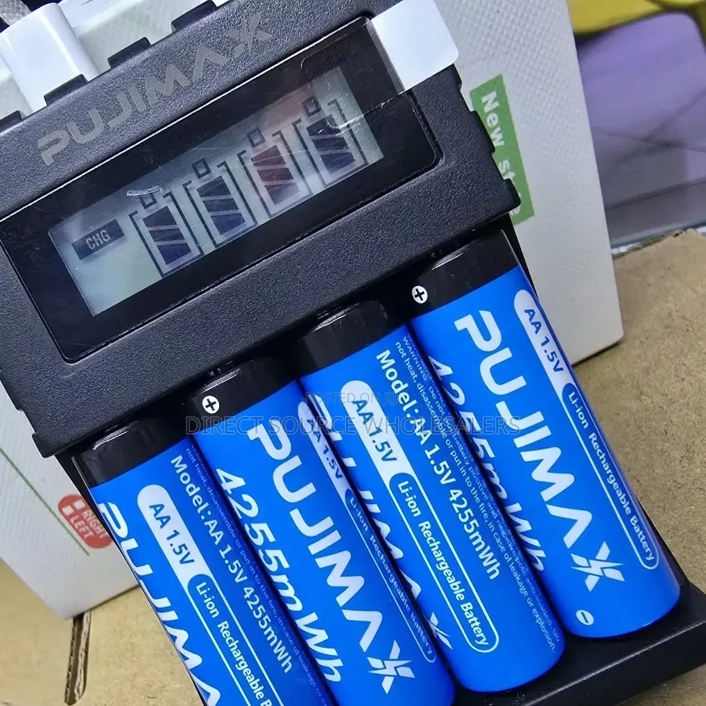 Upgrade Today! PUJIMAX Rechargeable AA Batteries + Type-C Charger