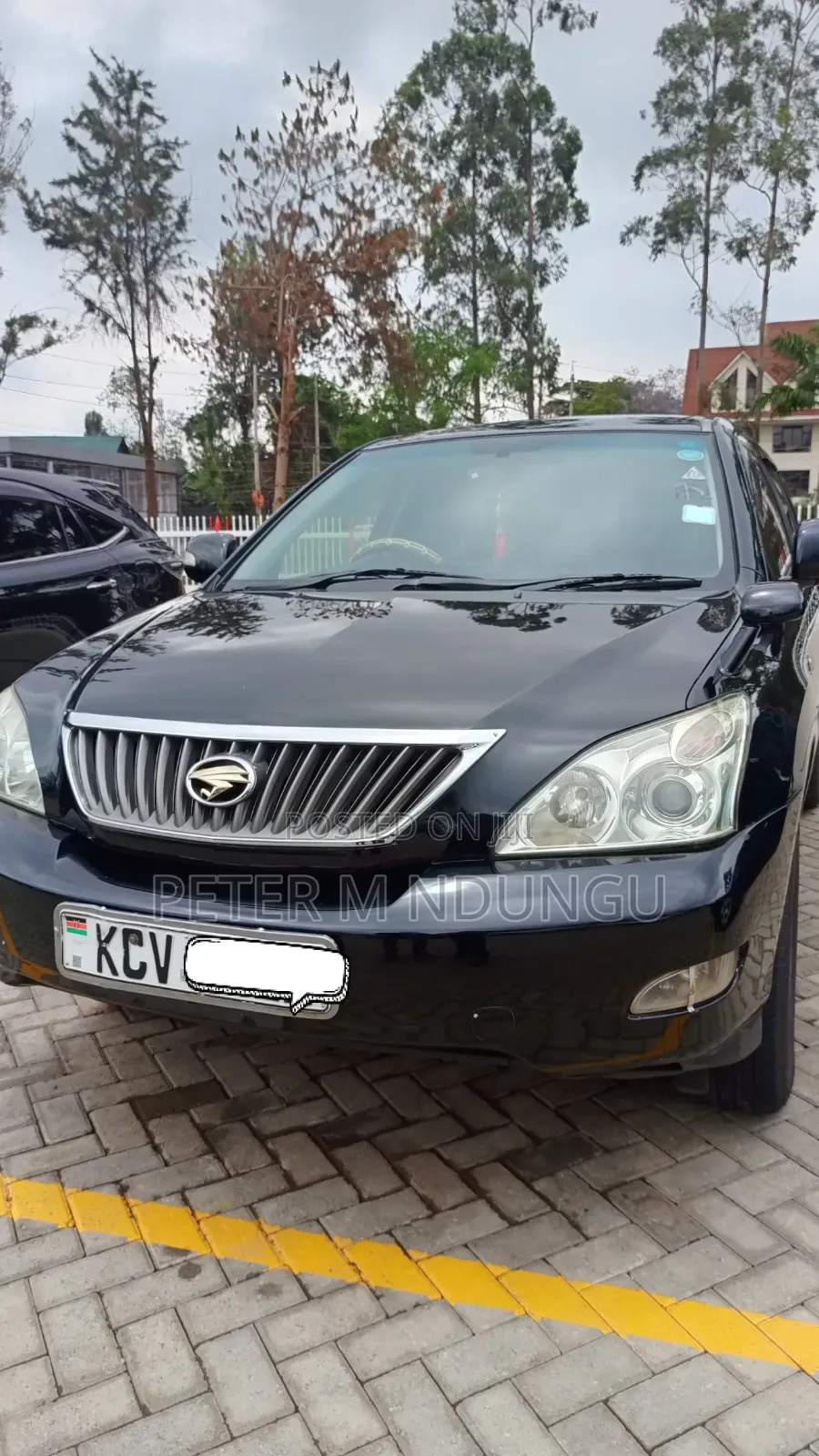 Toyota Harrier 2012 Black