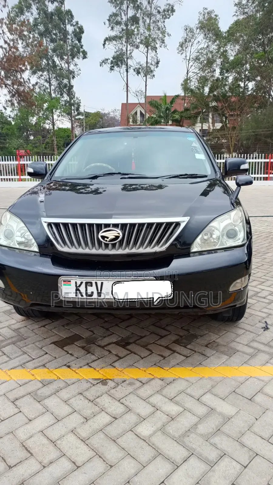 Toyota Harrier 2012 Black