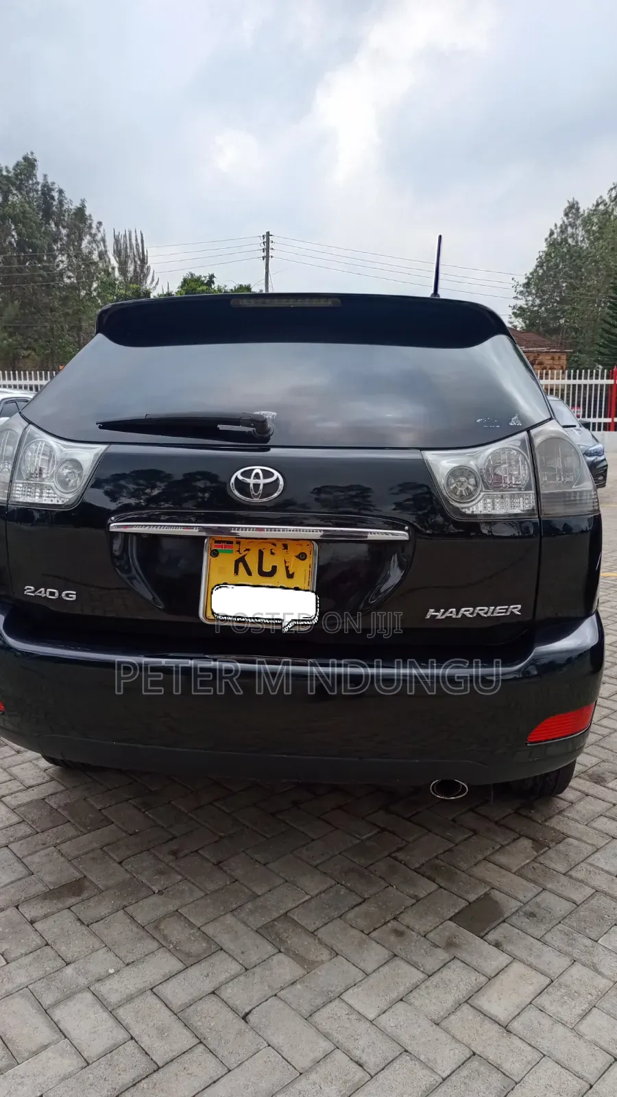 Toyota Harrier 2012 Black