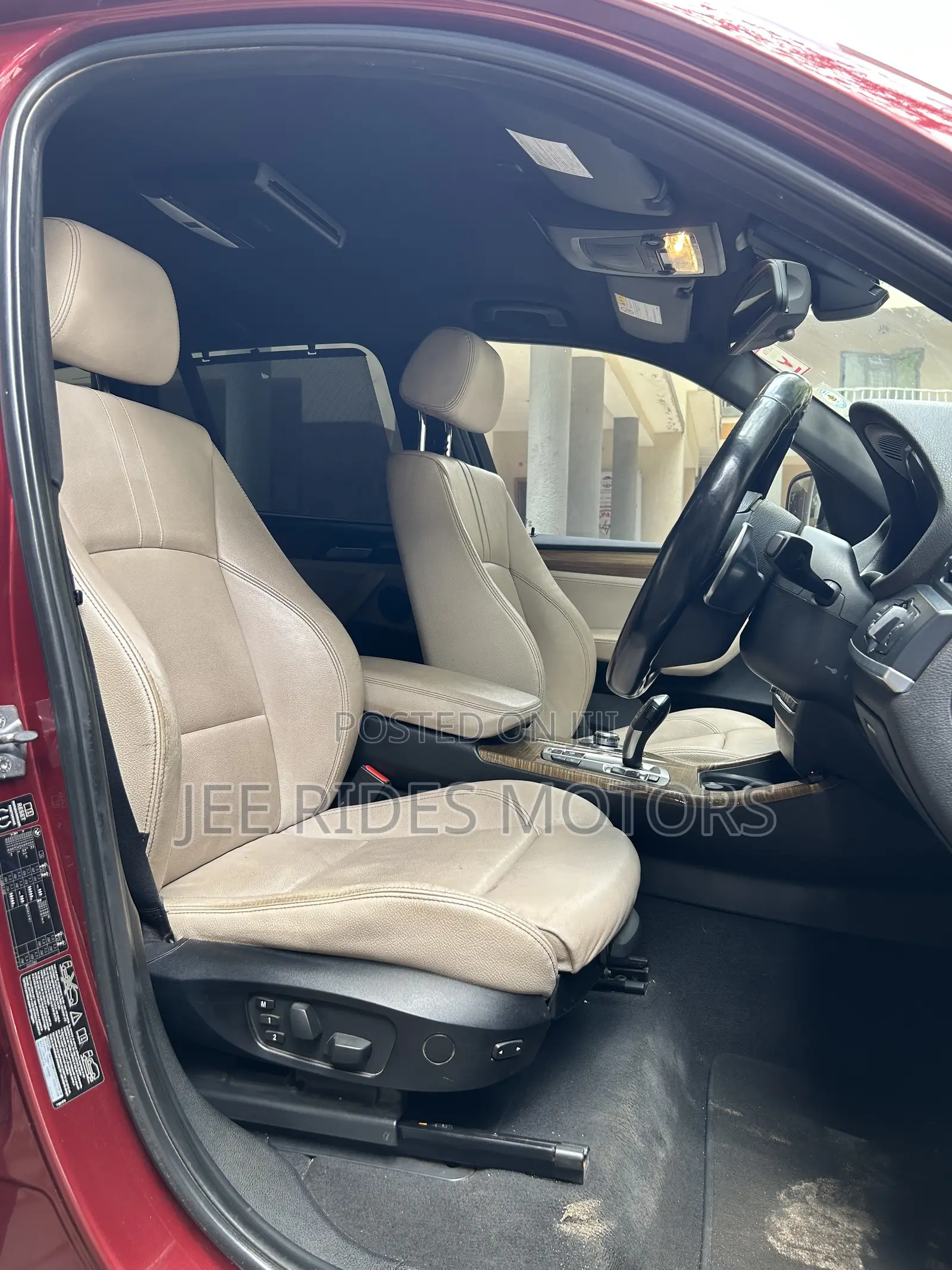 BMW X3 xDrive28d 4dr SUV AWD (2.0L 4cyl Turbodiesel 8A) 2015 Red
