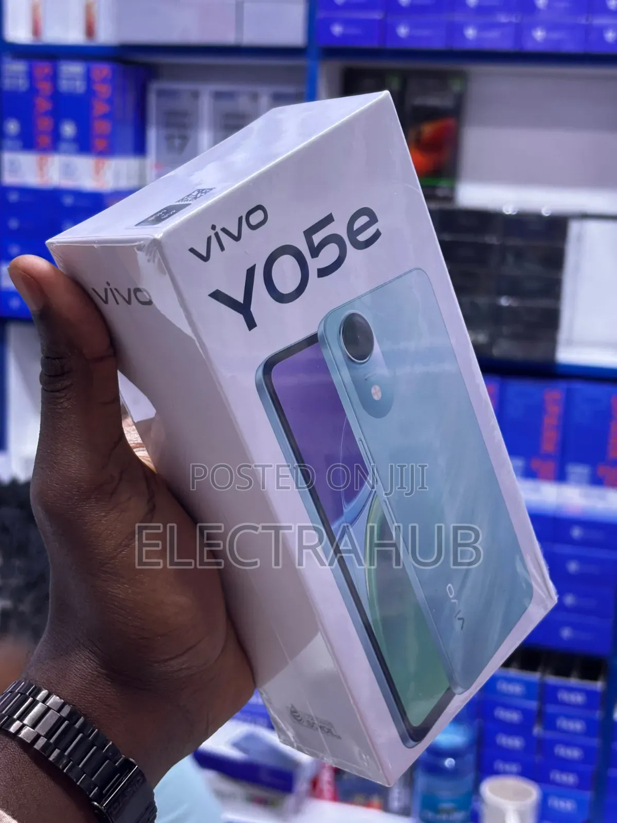 New Vivo Y05e 64 GB Black