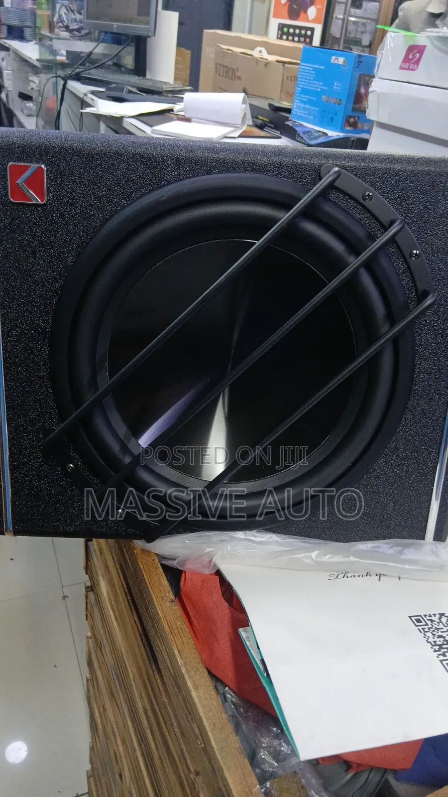 Kuerl 12" Powered Sub Woofer Bass Speaker