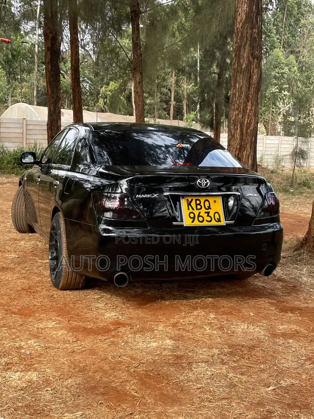 Toyota Mark X 2007 Black