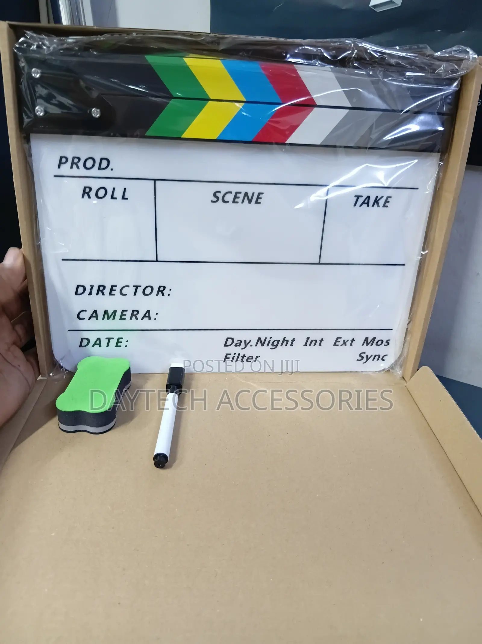 Clapper Board for Filmmaking and Photography