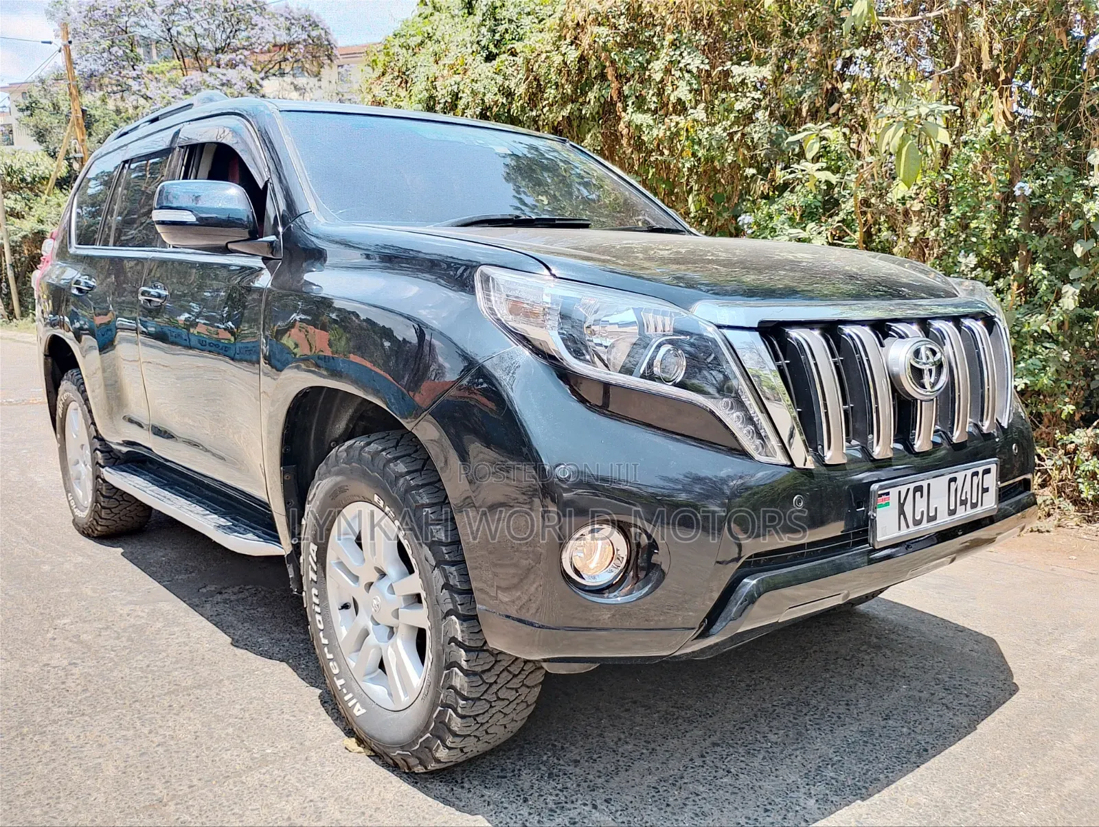 Toyota Land Cruiser Prado 2011 Black