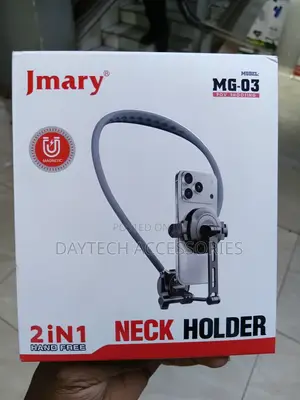 Jmary MG-03 Magnetic Neck Mount Holder 360° Rotation for POV Shooting